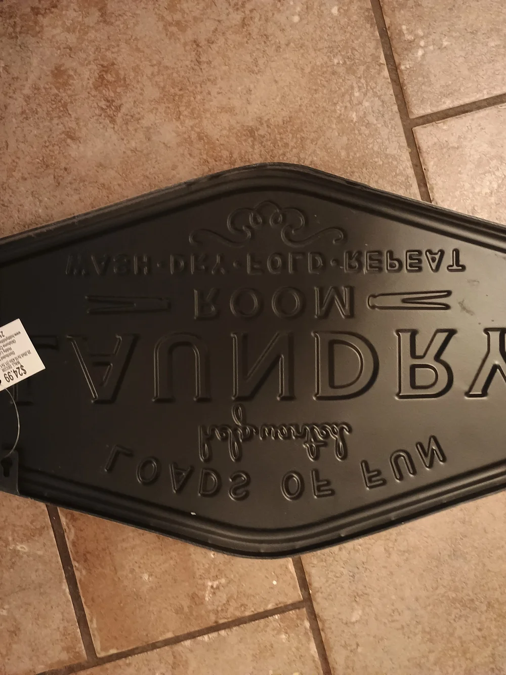 Hobby Lobby decorative laundry